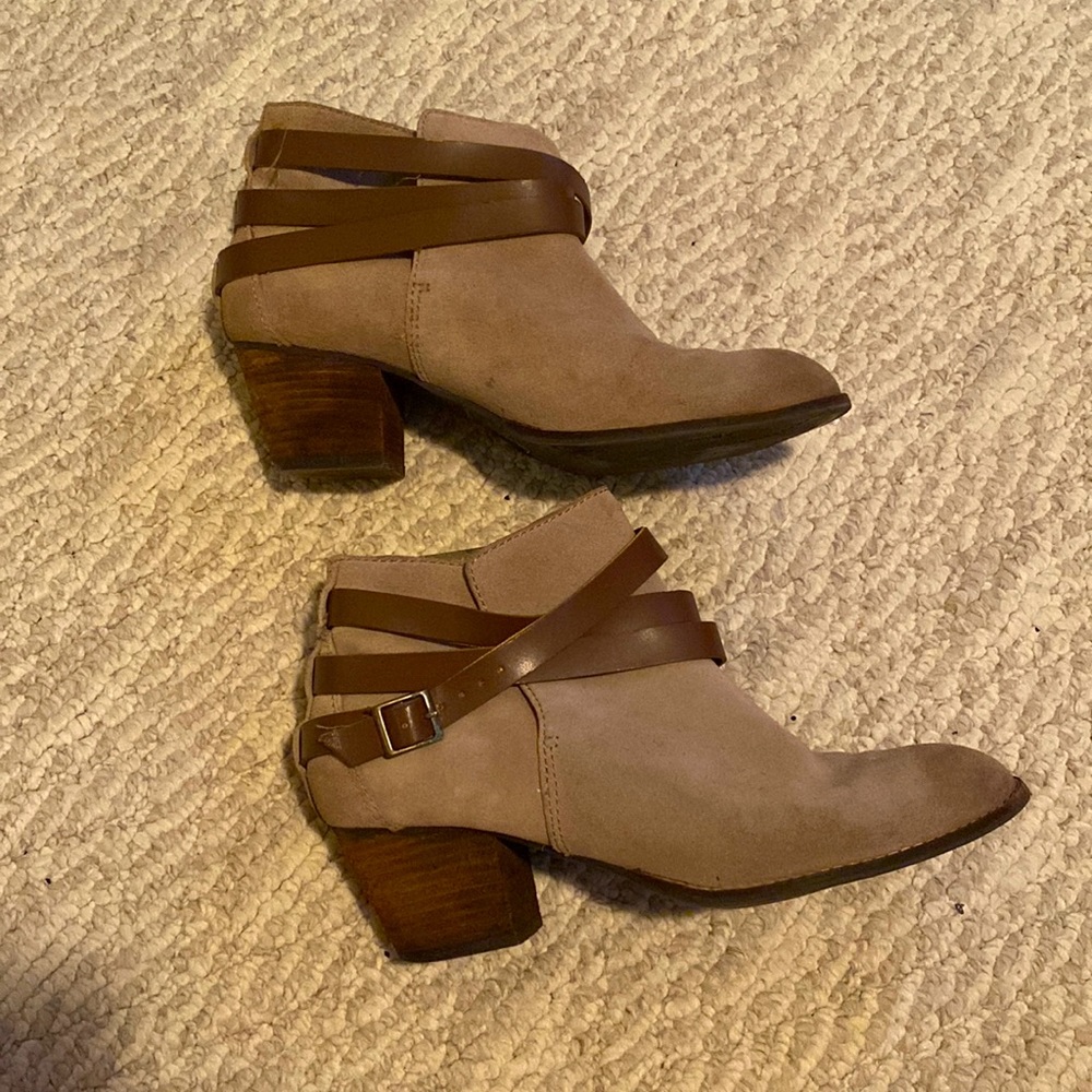 Tan Booties